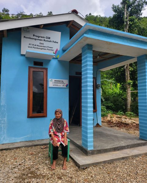 Wijiati selaku penerima manfaat Rumah FABA yang dibangun oleh PLN Nusantara Power PLTU Pacitan. Wijiati adalah salah satu korban gempa bantul pada juni 2023 lalu. Melaui Rumah FABA PLN NP, Wijiati memiliki rumah yang layak untuk dihuni